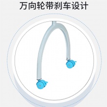 可摇童床万向轮带刹车 婴儿童床宝宝摇床厂家直供