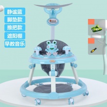 学步车防o型腿婴儿多功能防侧翻手推车宝宝可坐可推学行车起步车