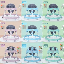 学步车防o型腿婴儿多功能防侧翻手推车宝宝可坐可推学行车起步车