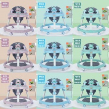 学步车防o型腿婴儿多功能防侧翻手推车宝宝可坐可推学行车起步车