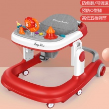 婴儿学步车防O型腿防侧翻宝宝儿童多功能助步车手推可坐