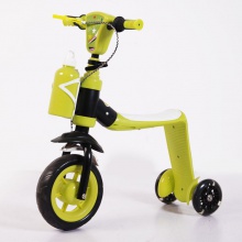 儿童滑板车 溜溜车 儿童三轮二合一滑板车音乐闪光滑板车