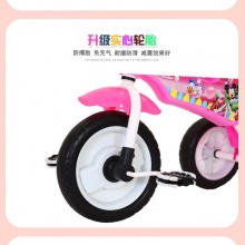 卡通儿童三轮车脚踏车小孩男女宝宝可骑轻便玩具童车三轮