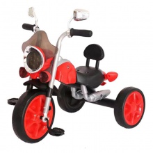 儿童脚踏玩具车骑在儿童三轮车/3轮踢婴儿男孩踏板车三轮车/儿童机动三轮车与音乐和光