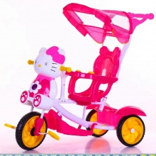 遮阳婴儿玩具三合一/新设计女婴三轮车/高品质的新款儿童三轮车