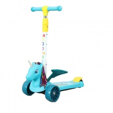 儿童滑板米高车 折叠闪光轮踏板滑行车 1-6岁滑步车