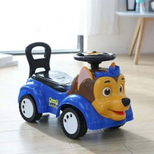 儿童四轮车 带音乐多功能宝宝助步车 卡通滑行车