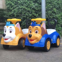 儿童四轮车 带音乐多功能宝宝助步车 卡通滑行车