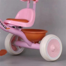 带靠背儿童三轮车1-5岁脚踏车小孩单车婴儿手推车男女童车