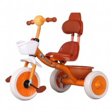 带靠背儿童三轮车1-5岁脚踏车小孩单车婴儿手推车男女童车
