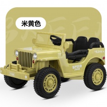 儿童电动车亲子互动推把车可坐大人四驱遥控宝宝玩具车男女孩童车