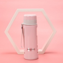 新款时尚防摔480ml玻璃水杯 小清新便携式礼品杯茶杯logo水杯