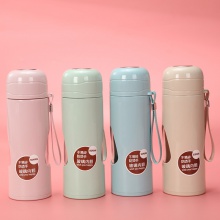 水滴型双层玻璃杯 ins风商务开业办公室茶杯防摔防烫玻璃水杯礼品