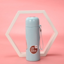 水滴型双层玻璃杯 ins风商务开业办公室茶杯防摔防烫玻璃水杯礼品