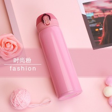 弹跳杯水杯保温杯304不锈钢新款高颜值活动礼品杯子批发刻字logo