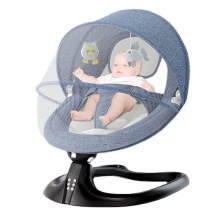 哄娃神器婴儿电动摇摇椅新生儿宝宝哄睡摇篮床带娃睡觉安抚椅躺椅