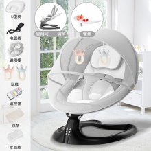 哄娃神器婴儿电动摇摇椅新生儿宝宝哄睡摇篮床带娃睡觉安抚椅躺椅