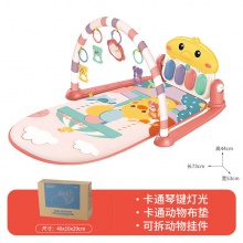 婴儿健身架玩具宝宝音乐脚踏琴0-18个月新生儿脚踏钢琴