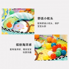 爬爬垫婴儿童围栏健身架室内多功能可折叠游戏垫宝宝玩具