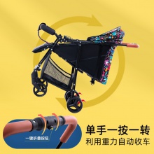 婴儿推车可坐可躺超轻便折叠手推车避震新生儿小孩高景观口袋推车