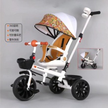 高品质的婴儿三轮车 三合一儿童三轮车和安全座椅 单座带篷三轮车
