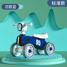 儿童四轮滑行车平衡车1-3岁男女宝宝无脚踏滑滑溜溜车