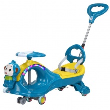 儿童扭扭车 1-3-6岁男女宝宝防侧翻多功能带推把摇摆车