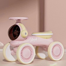儿童四轮滑行车 带灯光音乐平衡车1-3岁宝宝无脚踏溜溜车童车