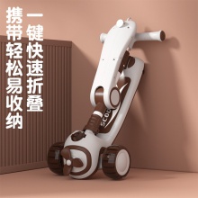 滑板车儿童车 1-3岁宝宝可坐可滑一键折叠工厂儿童滑板车