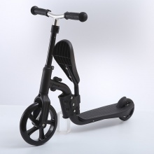 学步两用儿童滑板车3-6-8岁多功能平衡车简易可折叠踏板车