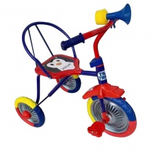 新款儿童三轮脚踏车骑行手推两用2-3岁减震三轮自行车童车可折叠