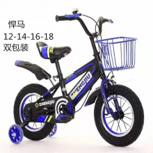 儿童自行车12寸宝宝脚踏车14寸男孩玩具车16寸童车学生单车