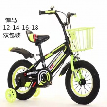 儿童自行车12寸宝宝脚踏车14寸男孩玩具车16寸童车学生单车