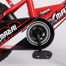 儿童自行车脚踏车童车 单车男女孩12寸带平衡轮6~12岁小学生