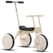 新款折叠儿童三轮车脚踏车免充气婴儿手推车宝宝车带推把