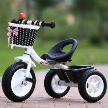 新款儿童三轮车 手推脚踏儿童三轮车礼品赠品三轮车自行车