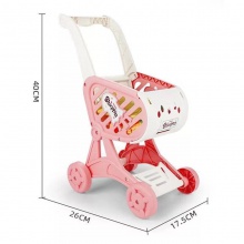 儿童购物车过家家仿真手推车购物车益智早教礼品玩具