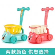 婴儿学步车手推车儿童仿真购物车 宝宝学走路儿童助步玩具