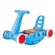 婴儿多功能学步车三合一手推助步滑行车摇摇马儿童多用车宝宝玩具