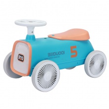 儿童平衡车1-5岁3男孩女宝宝生日礼物无脚踏溜溜车音乐四轮滑行车