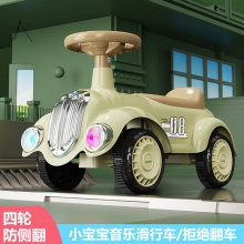 儿童平衡车1-3岁四轮滑行车厂家直供滑滑车 汽车滑行车