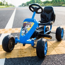 儿童电动车卡丁车四轮玩具车可坐人汽车男女宝宝小孩脚踏车童车