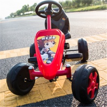 儿童电动车卡丁车四轮玩具车可坐人汽车男女宝宝小孩脚踏车童车