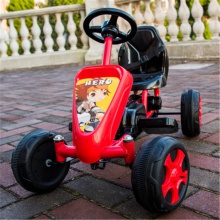 儿童电动车卡丁车四轮玩具车可坐人汽车男女宝宝小孩脚踏车童车