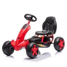 儿童电动车卡丁车四轮玩具车可坐人汽车男女宝宝小孩脚踏车童车