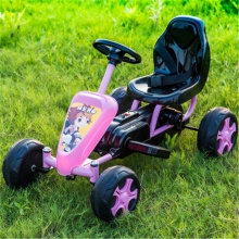 儿童电动车卡丁车四轮玩具车可坐人汽车男女宝宝小孩脚踏车童车