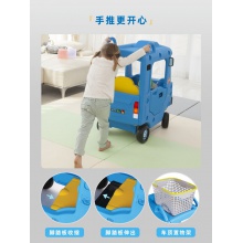 儿童巴士四轮小房车手推车校车公主车游乐场玩具车可坐人