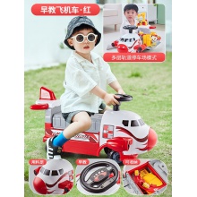 可坐人飞机儿童玩具汽车2岁男孩大型喷水变形消防车1一3宝宝4女孩