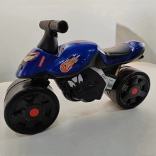 2023整体吹塑摩托车风格婴儿滑车平衡自行车儿童滑板车