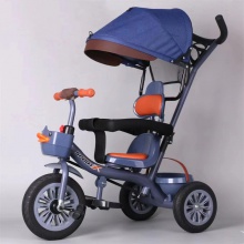 儿童三轮车脚踏车手推大号轻便自行车1-3-6岁大座椅可坐可骑户外